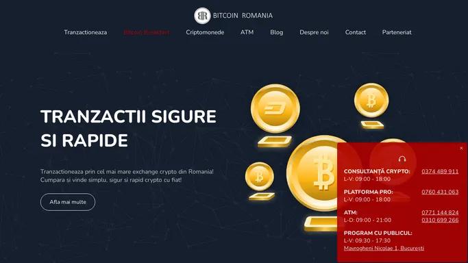 Bitcoin Romania | Cumpara si vinde Bitcoin sau altcoins