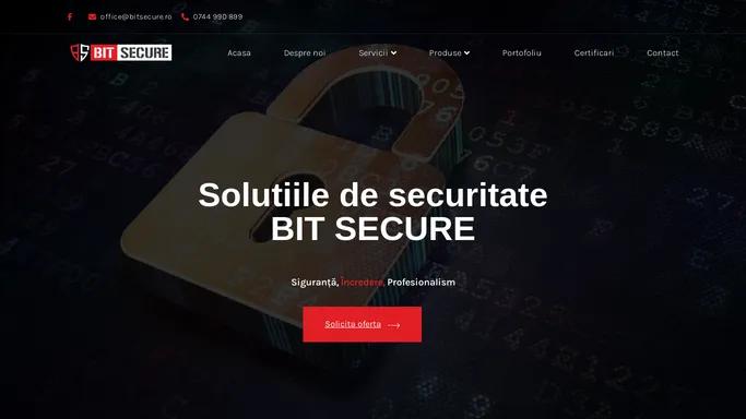 Bit Secure – Securitate