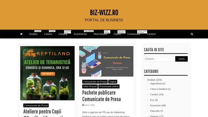 Biz-Wizz.ro: Portal de Business