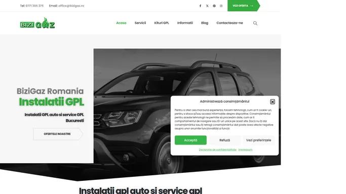 Instalatii gpl auto si service gpl Bizigaz