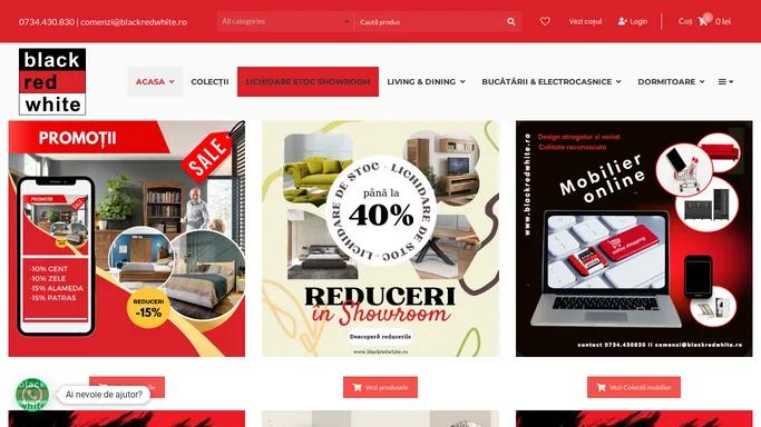 Black Red White - Mobila pentru Casa si Birou, Online