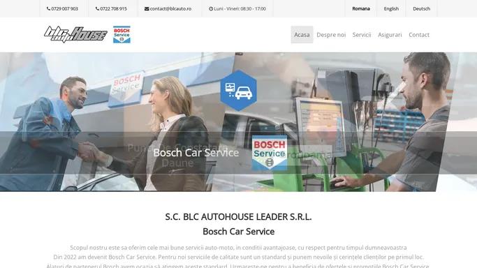 Vopsitorie Auto - Tinichigerie - Blc Autohouse Leader