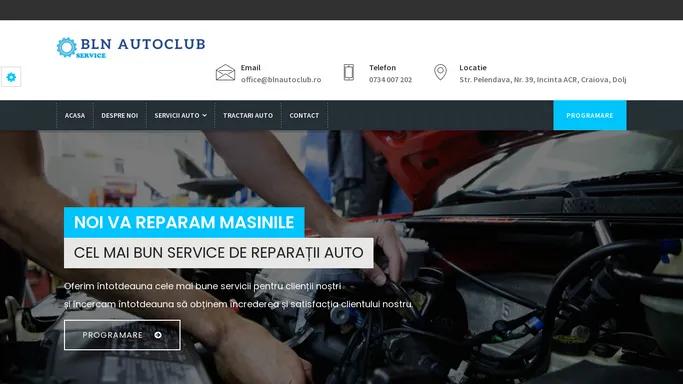 BLN AutoClub – Service auto profesional