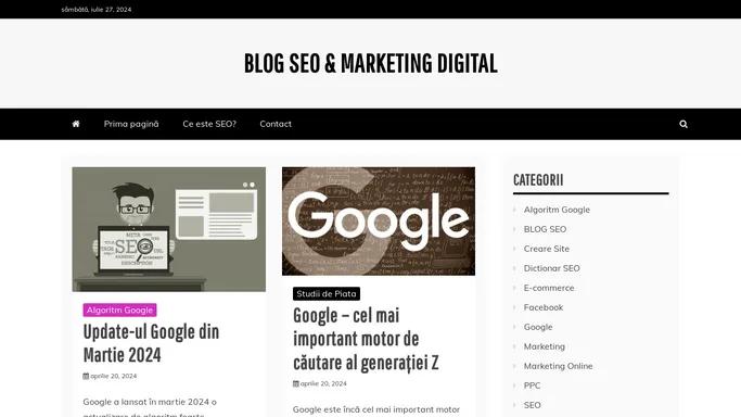 Blog SEO & Marketing Digital -