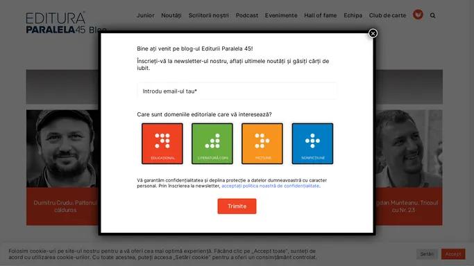 Acasa - Blog Editura Paralela 45
