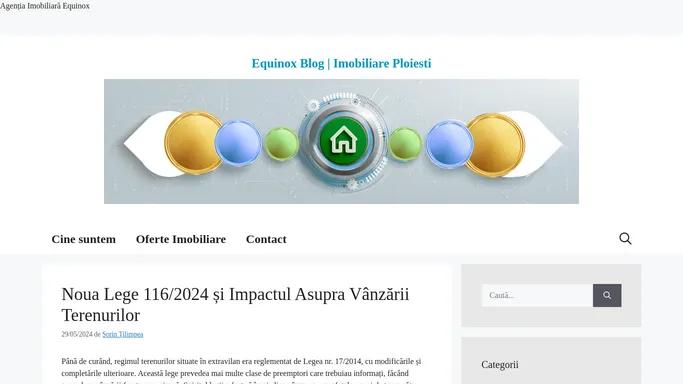 Equinox Blog | Imobiliare Ploiesti