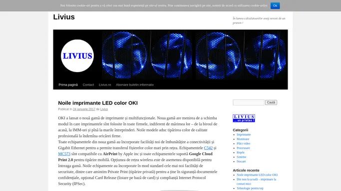 Livius | In lumea calculatoarelor aveti nevoie de un prieten !