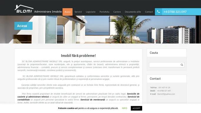 Blomi Administrare Imobile