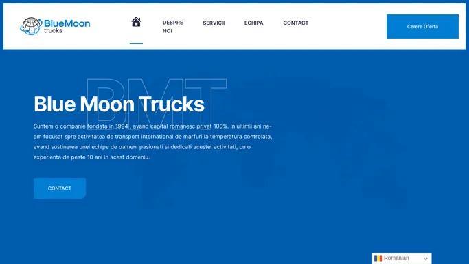 BlueMoonTrucks - Transport Rutier Marfa!