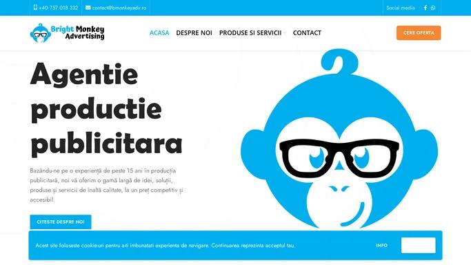 Bright Monkey Advertising – Agentie productie publicitara