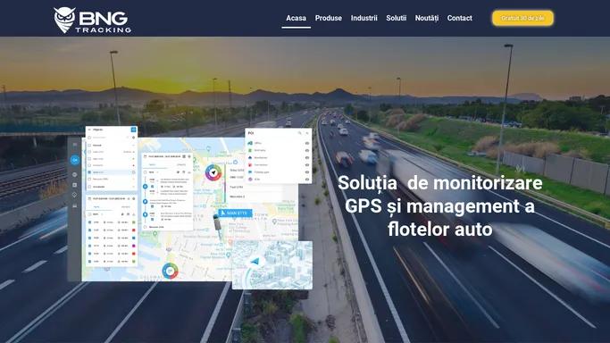 Monitorizare GPS - Monitorizare Flota Auto - BNG Tracking