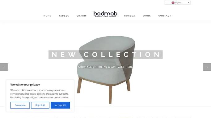 Bodmob – Furniture – Hard & soft wood