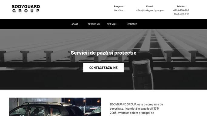 Bodyguard Group – Security Company