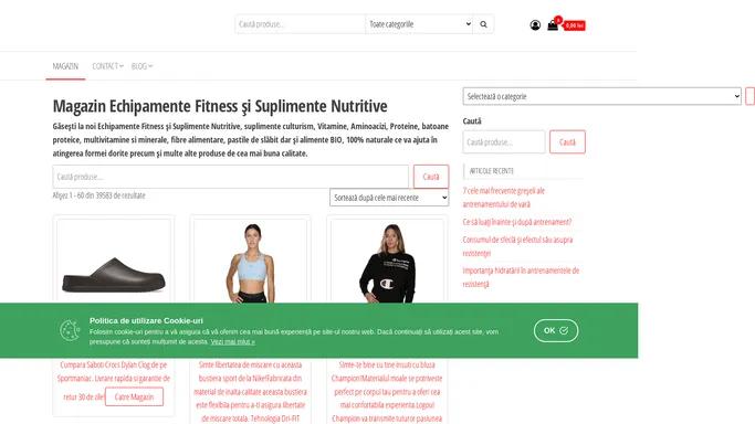 Magazin Echipamente Fitness si Suplimente Nutritive - BodyLineMall.ro