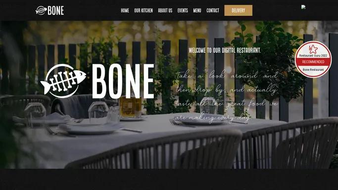 Bone Restaurant | The new surf & turf concept in town.