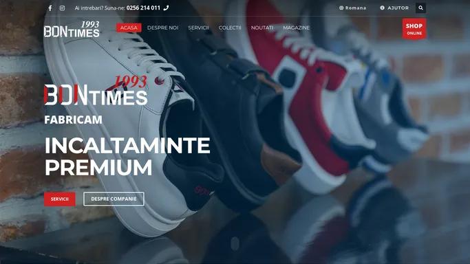 Fabrica de incaltaminte Bontimes - BIT Timisoara