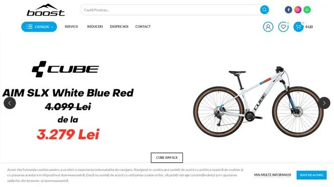 Boost Store - Magazin Biciclete Arad - Totul pentru Ciclisti