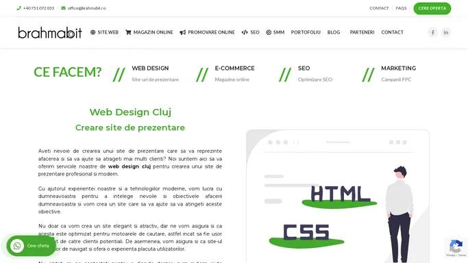 Web Design Cluj - Firma de Creare Site Web - Magazine Online