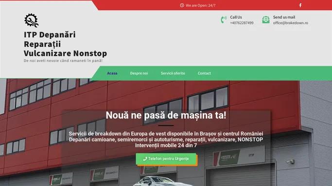 ITP Depanari Reparatii Vulcanizare Nonstop – De noi aveti nevoie cand ramaneti in pana!