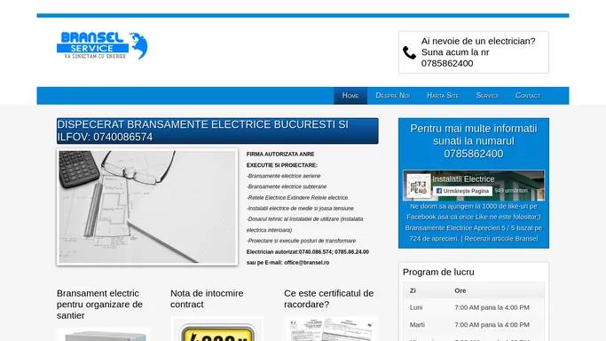 Bransamente Electrice