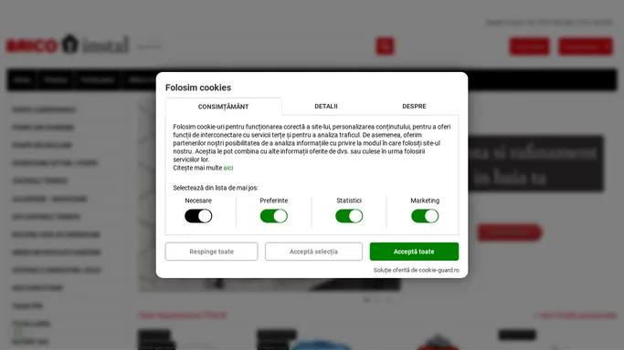 Brico Instal : Magazin online instalatii termice, centrale, calorifere
