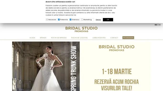 Rochii de mireasa - Bridal Studio