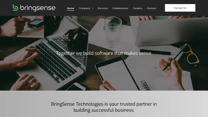 BringSense Technologies - Home