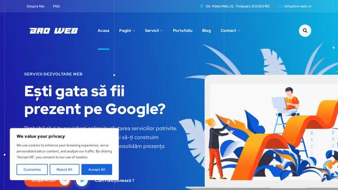 Dezvoltare Web si Aplicatii Mobile | Bro Web Architecture