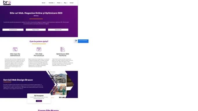 Site-uri de Prezentare, Magazine Online si Optimizare SEO Brasov - BRO Media 🥇