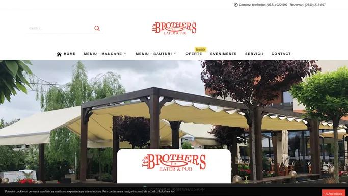 Brothers Pub - Ramnicu Valcea | Bucatarie - Bauturi - Terasa - Cafenea