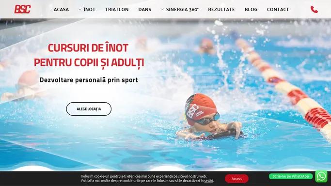 Cursuri de inot copii si adulti - Bucuresti - BSC