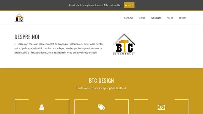 Amenajari Interioare | Amenajari Exterioare | BTC Design |