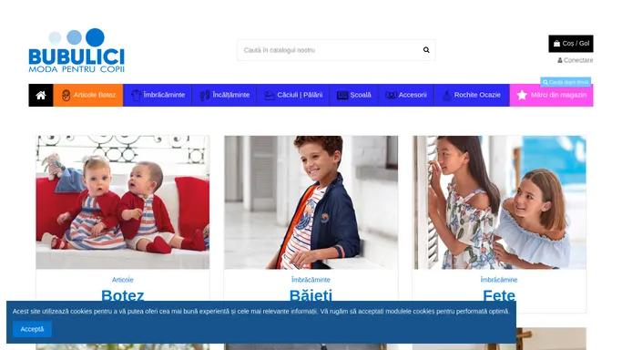 Bubulici Kids | Moda pentru copii | Calitate si Stil