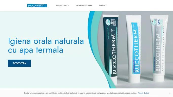 Buccotherm Romania – Buccotherm Romania