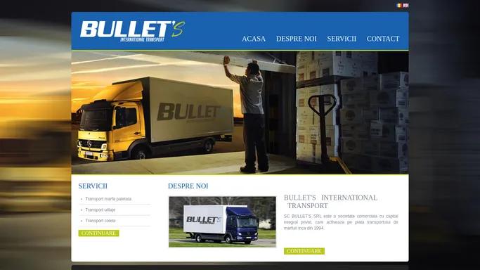 Bullet's International Transport