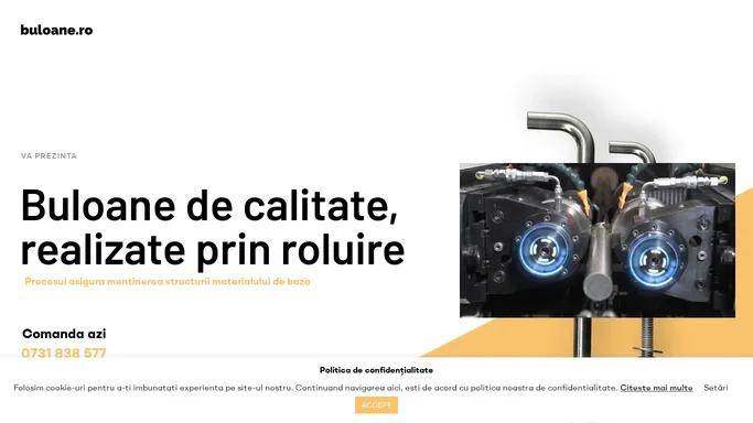Buloane | Buloane realizate prin roluire | Buloane.ro