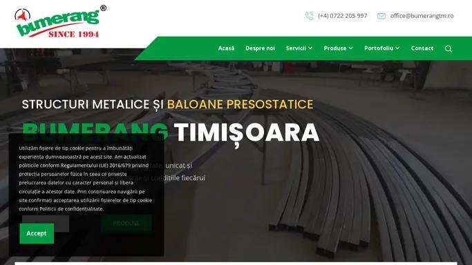 Structuri Metalice Prelate Auto | Bumerang Timisoara