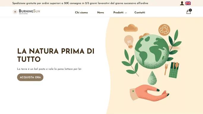 Cibo, cbd, cosmesi e mobilita - Acquista ora BurningSun