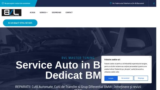 BVL Master - Service BMW Bucuresti