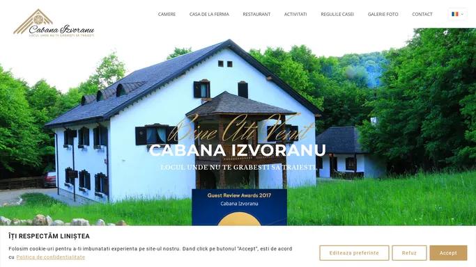 Cabana Izvoranu Buzau