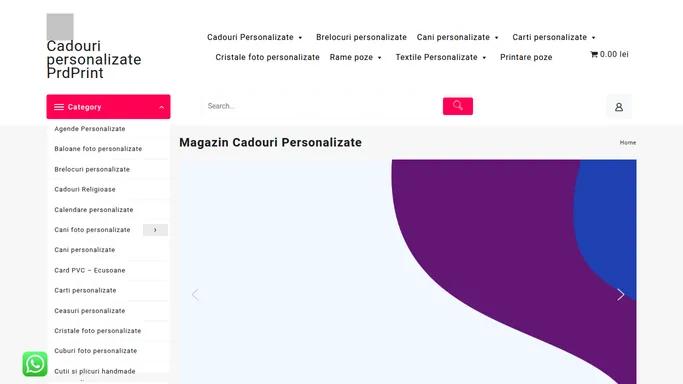 Magazin Cadouri Personalizate - Cadouri personalizate PrdPrint
