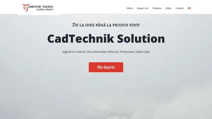 Cadtechnik Solution