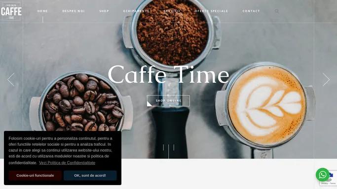 Caffe Time - Magazin de cafea, espressoare si automate cafea