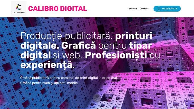 Calibro Digital - Productie & Grafica Publicitara