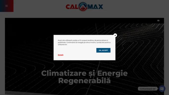 Calmax | Climatizare si energie regenerabila