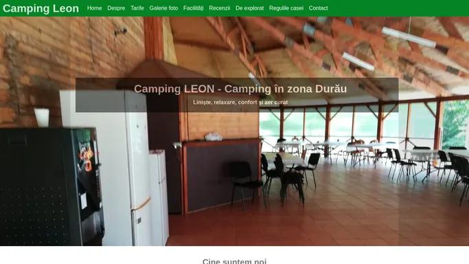 Camping Leon - camping in Durau din Ceahlau, Neamt