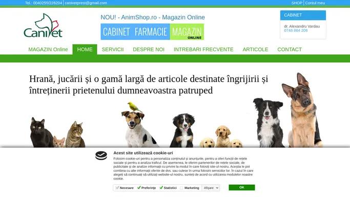 Cabinet veterinar, farmacie si magazin - Cabinet veterinar, farmacie si magazin