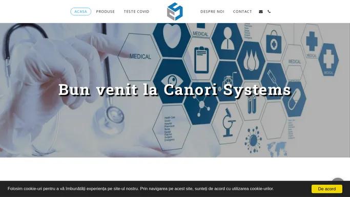 Canori Systems - Bun venit la Canori Systems