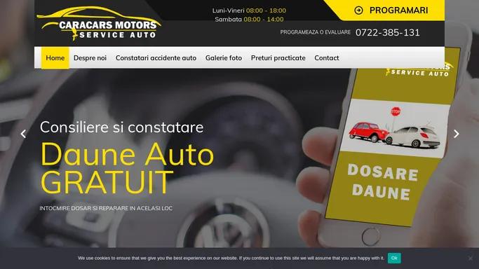 Caracars Motors - Vopsitorie si Reparatii Auto - Centru de daune