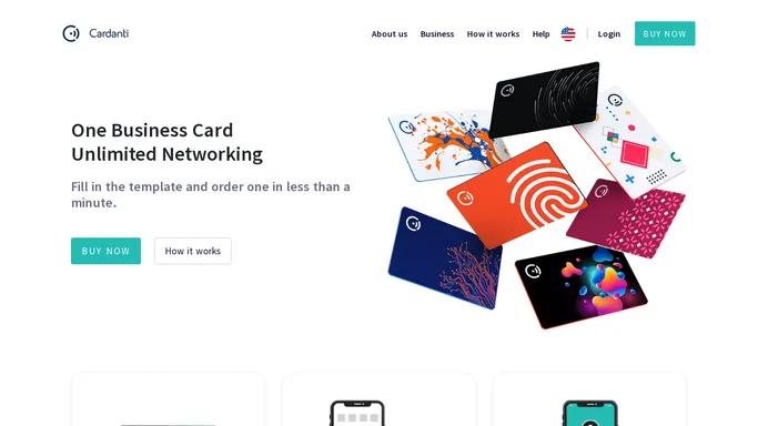 Cardanti - Premium Smart Business Card - Unlimited Networking